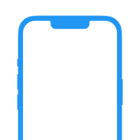 IPhone 13 纯色 蓝素材|模板|图片|外框|海报|样机|分辨率|PPT|PSD|PNG|免抠