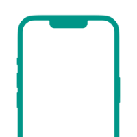 IPhone 13 纯色 蓝绿素材|模板|图片|外框|海报|样机|分辨率|PPT|PSD|PNG|免抠