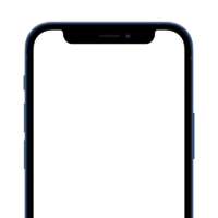 IPhone 12 迷你 蓝素材|模板|图片|外框|海报|样机|分辨率|PPT|PSD|PNG|免抠