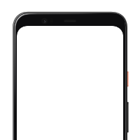 Pixel 4 白素材|模板|图片|外框|海报|样机|分辨率|PPT|PSD|PNG|免抠